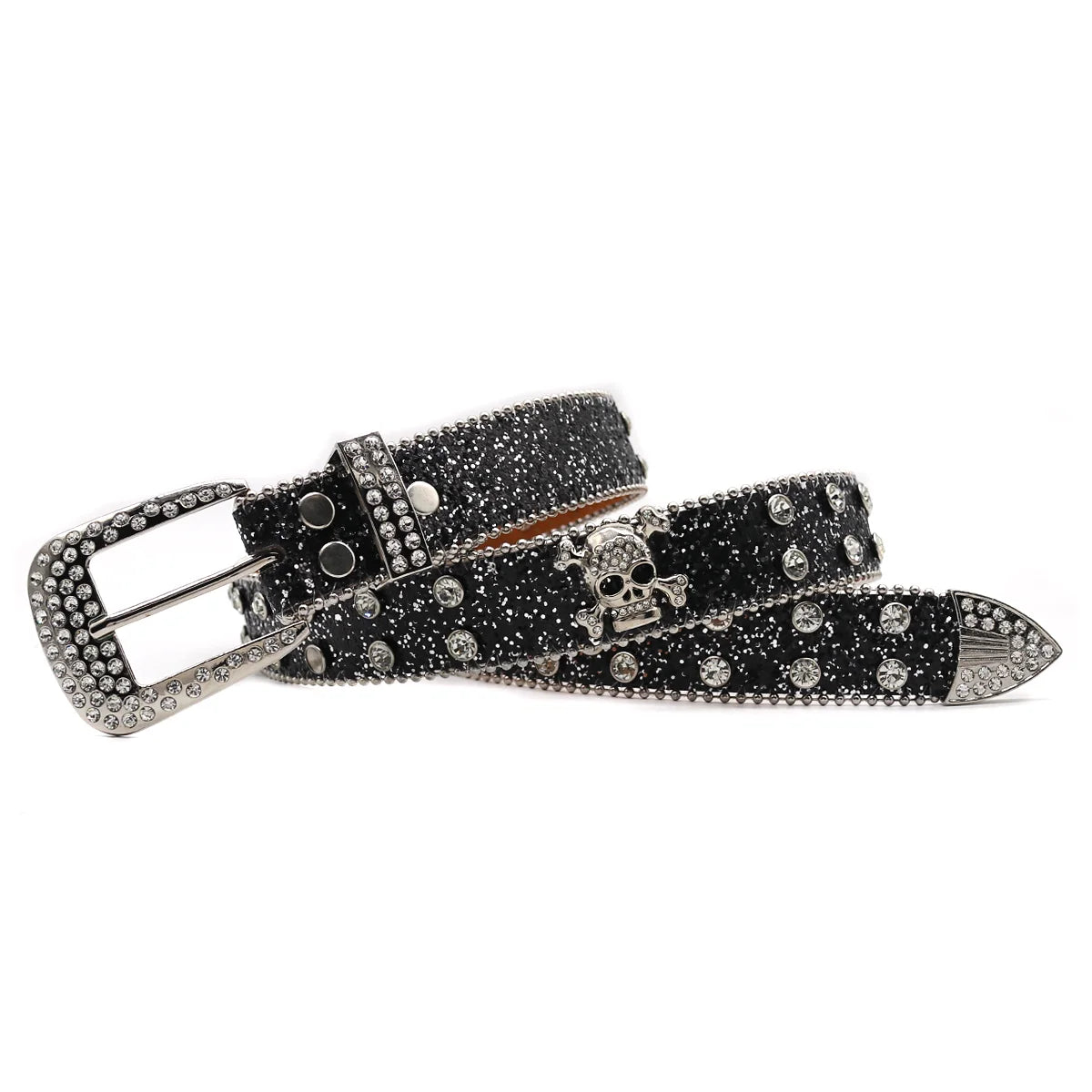 Y2k Rhinestone Belt